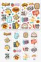 Laptop Notebook Tablet Phone Sticker Set 1 (36 Pieces 2 Pages A5 Size) - 3