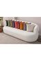 Decorative Polka Dot Linen Fabric Throw Pillow Cover 43x43 - 5
