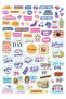 Colorful Sticker Book - 400 Pieces Sticker Book - Sticker Set - 5