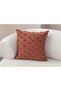 Decorative Polka Dot Linen Fabric Throw Pillow Cover 43x43 - 2