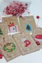 Kraft Tag, Christmas Gift Tag 80 Pieces 5 X 8.5 Cm, 80 Pieces Locking Rope - 2