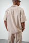 Yarım Kol Oversize Gömlek - 6