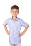 Blue Short Sleeve Shirt for Boy