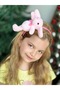 Imported Luxury Cute Movable 3D Big Toy Bunny Plush Crown Female Children's Crown Pink