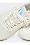 Mesh Upper Iridescent Detail Sneakers - 4