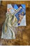 Varakli Sari Fi̇yonklu Arma Sewing Garment Applique 23X19 cm - 3