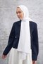 Cotton Jazz Shawl - Off White - 3