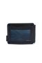 Men's Black Double Sided Polite 100% Genuine Leather Card Holder Wallet with Belt Useful Gift - 7