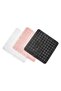 Silicone Non-Slip Base Massage Shower Cabin and Bath Mat - Square Bathroom and Bathtub Massage Mat - 4