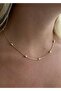 45 CM STEEL BEAD CHAIN NECKLACE - 4