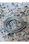 316L Stainless Steel Round Snake Pendant, Silver Grey Color, Suitable for Women and Men, Stainless Steel, Non-Tarnishing, 55 cm - 7