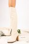 Beige Women's Boots A654018009