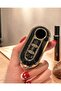 فيات دوبلو بونتو 500L Switchblade أسود مفتاح السيارة غطاء التحكم حامي سلسلة مفاتيح السيارات - 2