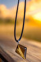 Tiger's Eye Necklace Natural Stone Necklace Original Precious Stone Necklace Cut Original Natural Stone Necklace - 5