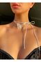 String hologram butterfly lolita necklace - 2