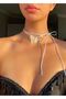 String hologram butterfly lolita necklace