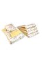 100% Cotton 80x130 Crib Side Protection Sleeping Set Karaca Yellow (7 Pieces)