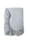 Gray Cotton Single Children's Bedsheet - Elastic, 90X190 - 2