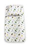 100% Cotton Baby And Child Fitted Sheet And Pillow Case 80x160 Space Rocket Pattern - 3