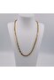 Çelik Gold Kalın Arpa Kolye 60 Cm - 3