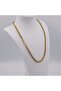 Çelik Gold Kalın Arpa Kolye 60 Cm - 2