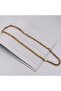 Çelik Gold Kalın Arpa Kolye 60 Cm - 5