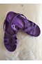 Patterned Knitted Non-Slip Sole Soft Sandals Purple 36 - 4