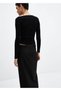 Contrast embroidered sweater - 4