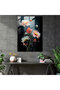 Brave Bleeding Daisies Glass Print, Bleeding Flowers, Enchanting - 3
