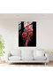 Blooming Roses Glass Wall Art, Blooming Flowers, Home Decor, Intricate Brush Strokes - 2