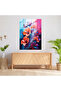 Blooming Flowers Glass Print, Blooming Flowers, Glass Wall Art - 2