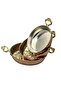 Batcaz- Set of 3 Copper Pan, Omelet, Kuymak, Egg Pan (14CM-16CM-18CM)