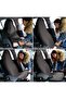 Ford Car Seat Cover Service Case Compatible 100% Combed Cotton Retro Fiesta Front Rear Combed Cotton Case - 3