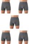عبوة من 5 قطع من قماش الليكرا عالي الخصر للرجال