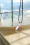 Pink Quartz Stone Natural Stone Pendant Precious Stone Pendant Nail Cut Pendant Souvenir Gift Lover's Pendant - 3