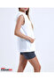 Star Printed Unisex Zero Sleeve Tshi̇rt Hooded Sportswear - 3