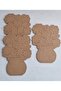 3-Piece Vase with Flowers Wooden Painting Toy Activity Summer School Nursery Course Kindergarten Activity Art Set - 4