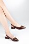 Buckle Detailed Casual Ballerinas - 2