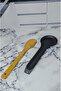 Stainless Metal Black Countertop Dirty Cutlery Holder, Spoon Mat - 4
