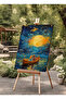 Two Women under the Stars Decorative Canvas Art