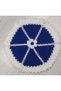 Hand-Knitted Round Fiber Cloth - 2