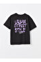 Lcw Kids Black Comfortable Fit Crew Neck Boys' T-Shirt (S4) - 3