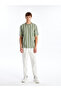 Striped Crew Neck Men's T-Shirt - Short Sleeve - 3