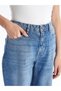 Ripped Detailed Boyfriend Fit Women's Jean Pants - 3