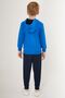 4-15 Years Licensed Us Polo ASSN Boy Suit - Sax Blue - 2