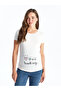 Crew Neck Printed Short Sleeve Maternity T-Shirt