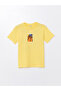 Crew Neck Printed Short Sleeve Boys' T-Shirt
