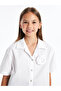 Floral Print Short Sleeve Crop Shirt for Girl - 3