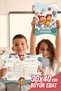 Science and Childrena4 Report Card Cover Case 10 Pieces Large Size 30X40 cm Primary School Report Card Cover Case Report Card Ornament - 2