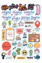 Colorful Sticker Book - 400 Pieces Sticker Book - Sticker Set - 6